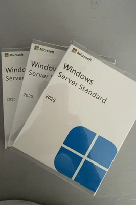 Servidor Windows 2025 estándar 32 núcleos 64 bits clave + USB (Nuevo) Foto 1 de 3