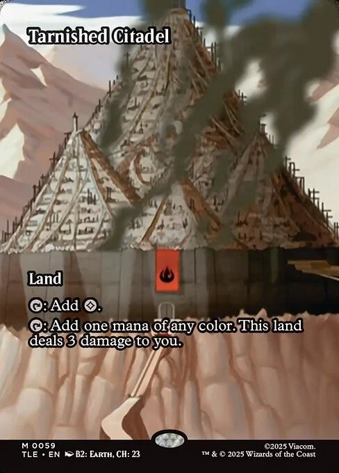 Tarnished Citadel M Borderless Foil #59 | TLE Avator: Eternal | MTG - Image 1 of 1