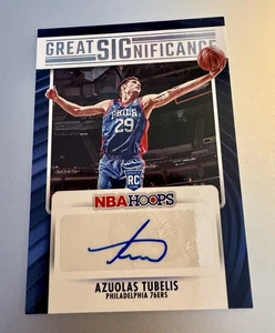 Aros Panini NBA 2023-24 AUTOMÁTICO Gran Significado Azuolas Tubelis (RC) #GS-AZL 🔥 - Imagen 1 de 2