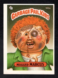 1986 Topps GPK Garbage Pail Kids Series 3 OS3 #102a Mugged Marcus EX-MT bb - Picture 1 of 2