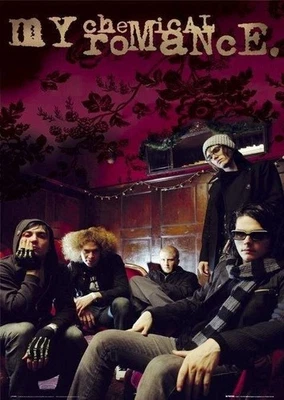 My Chemical Romance Band Poster, Rock Music Print, Retro Concert Art Decor - Image 1 of 4