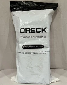25pk Oreck Commercial XL Vacuum Cleaner Bags Standard Filter AK11125 - Picture 1 of 3