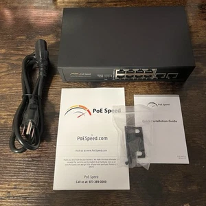 PoE Speed 10-Port Gigabit Ethernet - TESTED & WORKING - Picture 1 of 5