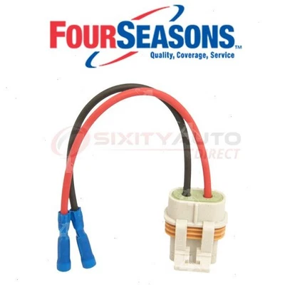 Four Seasons Engine Cooling Fan Motor Connector for 1982-1989 Buick Skyhawk nq - Image 1 of 4