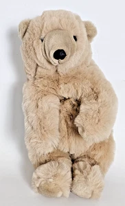 FOLKMANIS Hand Puppet Plush Teddy Bear 20" Stuffed Animal Folk Tails - Picture 1 of 7