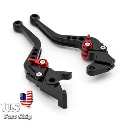 Adjustable Brake Clutch Levers Short For Yamaha FZ6R 2009 2010 2011 2012-2017 - Image 1 of 4