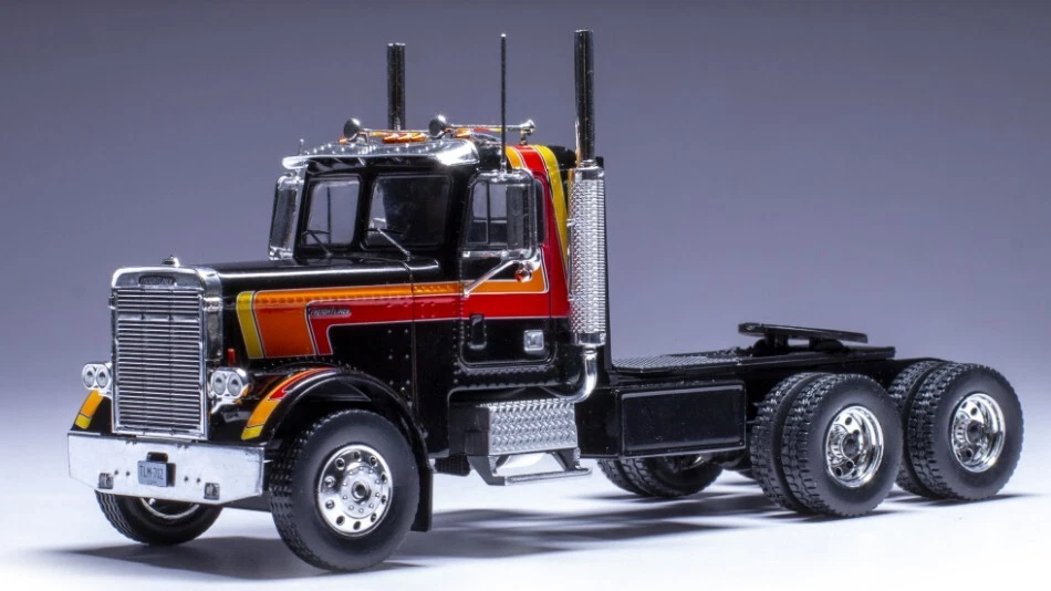 Freightliner Flc 120 64 T 1977 Black Camion Truck 1:43 Model IXO MODEL - Immagine 1 di 1