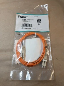 Panduit F62ERLNLNSNM002 OM1 Multimode Patch Cord 2M Long - Fast Ship - Picture 1 of 3