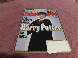 Entertainment Weekly Magazine 2001 Harry Potter Daniel Radcliffe / Mark Wahlberg - Picture 1 of 8