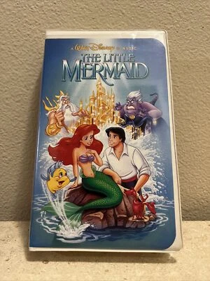 Disney The Little Mermaid (VHS, 1989, Diamond Edition) BANNED!￼ - Image 1 of 4