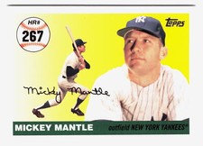 2007 Topps Mickey Mantle Home Run History   New York Yankees #MHR265