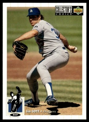 1994 Collector's Choice #113 Jim Gott Los Angeles Dodgers - Image 1 of 2