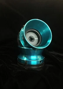 Adaptadores de cubo NAB personalizados color azulado aluminio para Studer Revox HECHO EN EE. UU. - Imagen 1 de 1