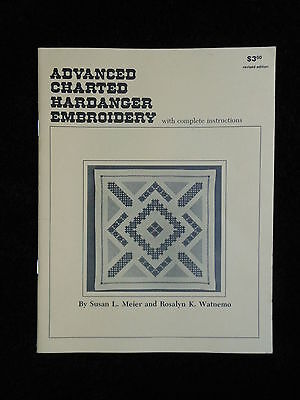 Advanced Graficado Handanger Bordado Con Instrucciones Completas 1995 • 11.39€