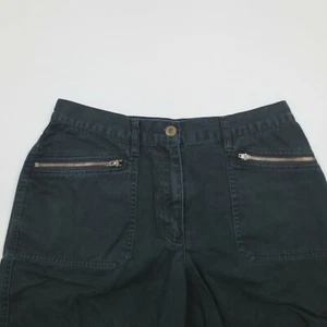 New York & Company Shorts Size 10 (31) Womens Black Chino Summer 15" 00141 - Picture 1 of 9