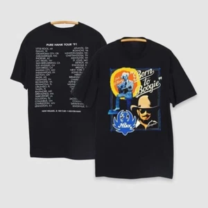 Hank Williams Jr T-Shirt Two Sides Cotton All sizes Shirt For Fan - Picture 1 of 3