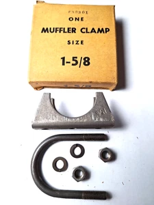 Vintage ONE Muffler Clamp 1-5/8 " Tailpipe New Old Stock USA 33301 - Picture 1 of 3