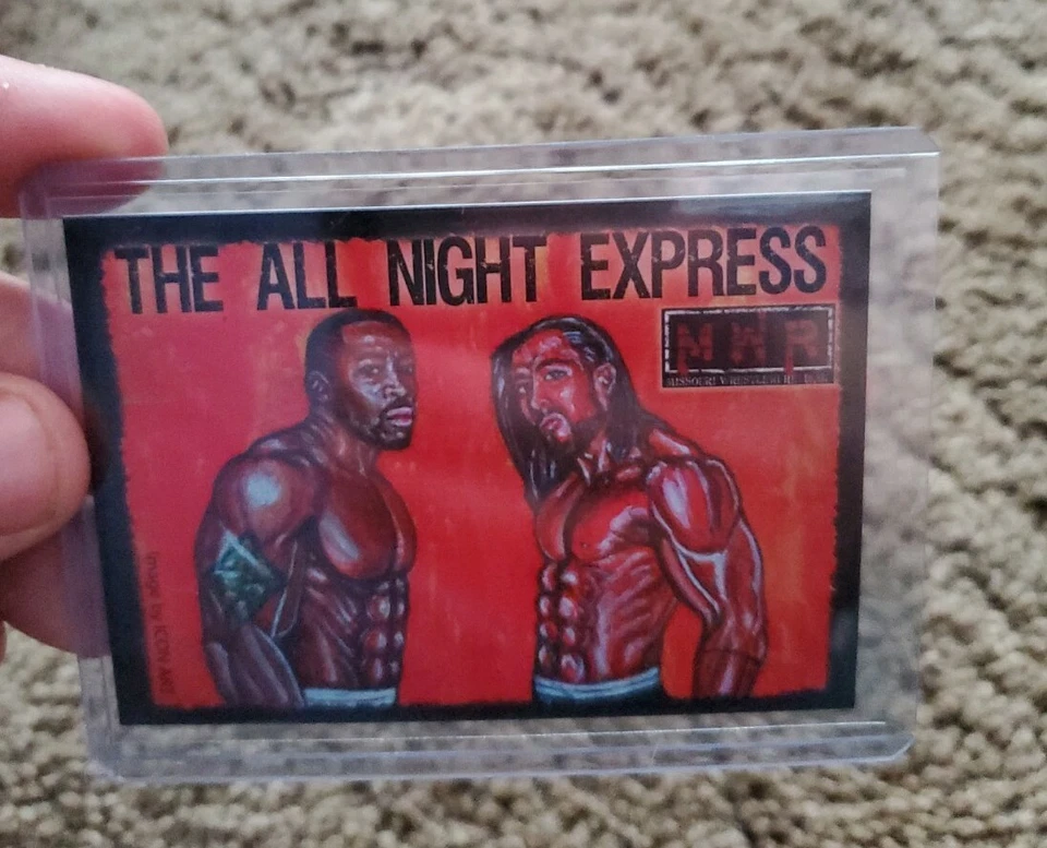 Tarjeta coleccionable Rhett Titus & Kenny King All Night Express MWR #80 ROH TNA  Foto 1 de 1
