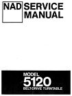 Service Manual-Anleitung für NAD 5120 