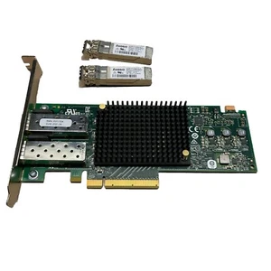 Emulex LPe31002-M6 | PCIe 3.0 x8 | Pełny profil | w tym 2x moduł SFP 16G - Zdjęcie 1 z 3