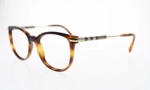 Occhiali da vista quadrati BURBERRY BE 2255Q 3657 avana bordeaux plastica 51/18 mm - Foto 1 di 10