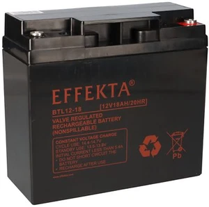 Effekta BTL 12-18 Blei-Vlies-Akku AGM VRLA 12V 18Ah Blei Akku - 17 Ah 19Ah 20Ah - Bild 1 von 7