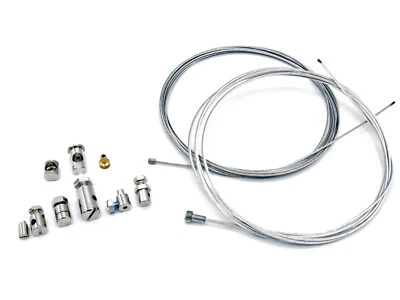 Universal Bowdenzug und Nippel Reparatur Set Satz Roller Motorrad Mofa - Bild 1 von 4