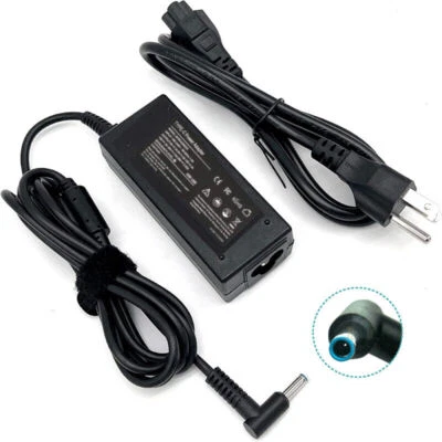 Charger for HP Laptop Computer 65W 45W Blue Tip Power AC Adapter 4.5mm 3mm - Image 1 of 4