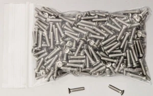 Schrade 3/8" Handle Screws 1/8" Head Nickel Full 2"x3" Bag Knife-Making Hobbyist - Picture 1 of 1