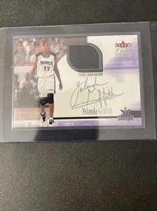 2001-02 - Fleer WNBA Feel the Game - Yolanda Griffith - Trikotkarte Sacramento - Bild 1 von 4