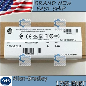 1756-ENBT neu versiegelt Allen-Bradley ControlLogix Enet/IP Comms Modul kostenloser Versand - Bild 1 von 5