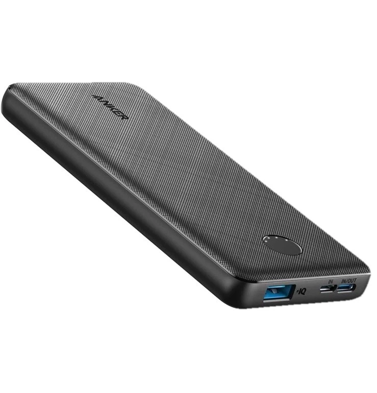 New Anker Power Bank PowerCore 10K Compact Travel 10,000mAh Battery Pack PoweriQ - Image 1 of 4