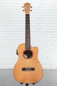 Lanikai FM-CEB Flame Maple Ukulele with Cutaway & Electronics - Baritone - Picture 1 of 11