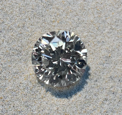 GIA Certified Round Brilliant .21 Carat VS1 J Loose Natural Earth Mined Diamond - Image 1 of 4