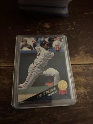 1993 Leaf Carlos Martinez #347 - Image 1 of 2