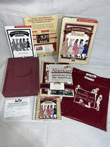 The American Girls Premiere The Learning Company CD ROM Book Tin Pleasant Co - Picture 1 of 24