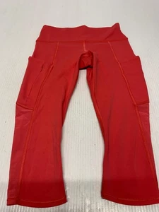 Athleta Leggings Cropped Orange XS Damen A100 - Bild 1 von 9