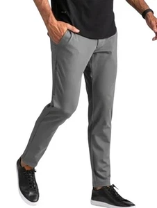 BYLT Everyday Pant 2.0 Slim Fit Mens 31 Chino Gray Stretch Tapered Golf Casual - Picture 1 of 17