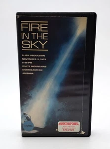 Fire in the Sky (VHS/VCR Tape, 1993) RENTAL COPY Alien Abduction UFO Sci-Fi Cult - Picture 1 of 5
