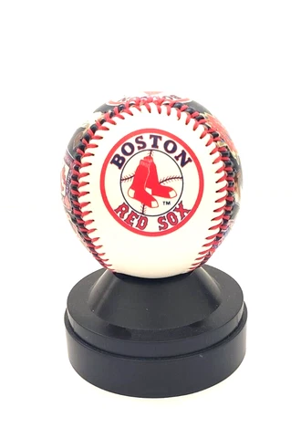 Boston Red Sox Baseball Clock w/Stand  Authentic Rawlings New Boxed   4217 Cover
