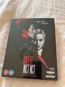 Basic Instinct 4K UHD + Blu-Ray UK ZAVVI Exclusive Limited Edition Steelbook New