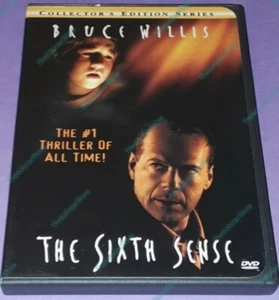THE SIXTH SENSE DVD - 1999 Drama Thriller Classic Bruce Willis Ghosts Horror - Picture 1 of 1