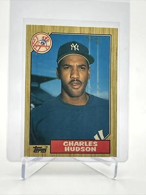 1987 Topps Traded TIFFANY Charles Hudson Baseball Card #50T Mint FREE SHIPPING - Image 1 of 3