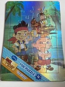 Nuevo Jake and the Neverland Pirates Disney Foil Puzzle 24 Piezas - Imagen 1 de 2