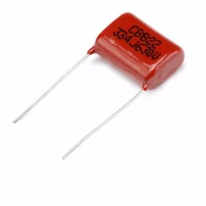 10x Condensador CBB 630V 334 0.33UF 330nF Condensador de película de poliéster paso de plomo 15 mm - Imagen 1 de 3