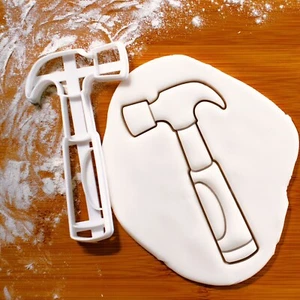 Hammer cookie cutter |construction repairman repair work builder gift carpenter - Picture 1 of 6