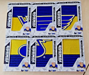 Zachary Bolduc 2024-25 Black Diamond Rookie Team Logo Jumbos Patch #RTL-ZB COME NUOVO - Foto 1 di 4