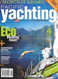 Pacific Yachting Magazine Eco Boating Issue Ultimate Sustainable Yacht Savary - Picture 1 of 12