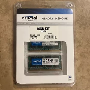Crucial Memory 16GB KIT 2X8GB MAC COMPATIBLE - Picture 1 of 4