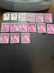 Presidential Stamp Collection - Lincoln, Taft, Madison - Picture 1 of 9